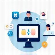 Icon representing remote interviewing